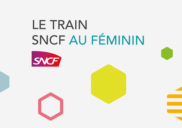 Logo exposition SNCF créé par L'Agence Oscar et Clémentine