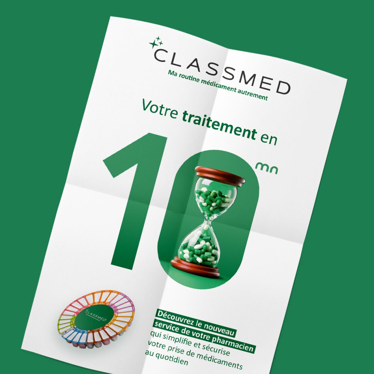 Affiche Classmed créée par l'Agence Oscar et Clémentine